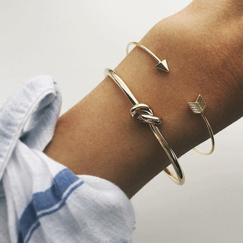 Women's Arrow Knotted Bracelet